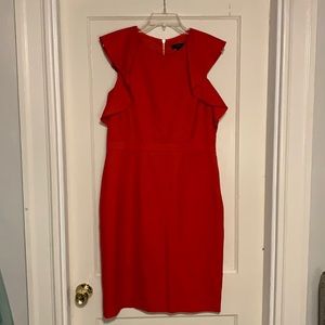 Red J Crew Dress